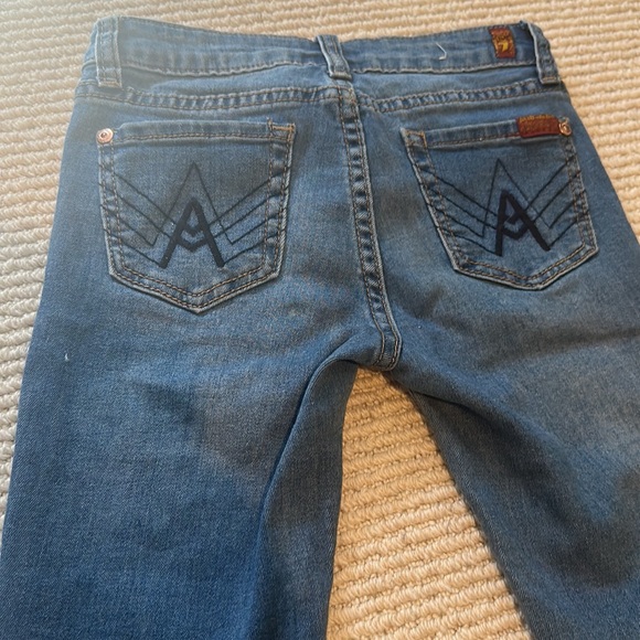 7 For all Man Kind skinny Jean girls size 8 - Picture 8 of 8